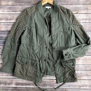 Army green jacket